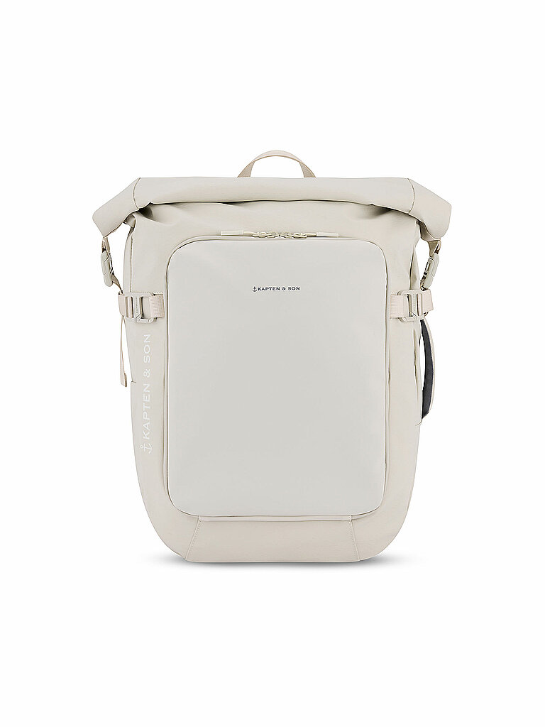 KAPTEN & SON Rucksack LISBON, erweiterbar beige damen